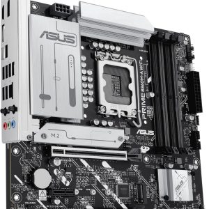 Asus Prime B860M-A-WIFI-CSM 8666+ MT/s DDR5 PCIe 5.0 WiFi 6E Windows 11 Aura Sync Motherboard