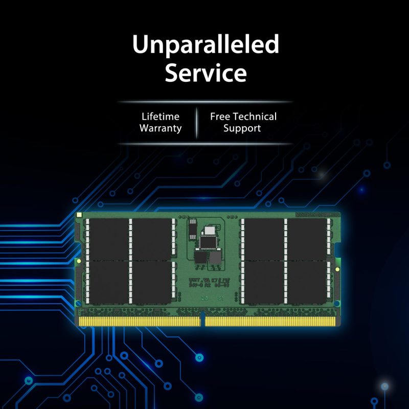 Kingston KVR56S46BS8-16 16GB DDR5-5600 CL46 SODIMM Value RAM