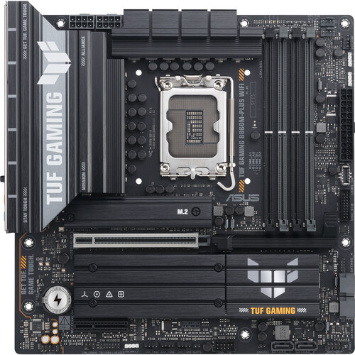 Asus TUF Gaming B860M-Plus-WiFi 8800+ MT/s DDR5 PCIe 5.0 WiFi 7 Windows 11 Aura Sync Motherboard