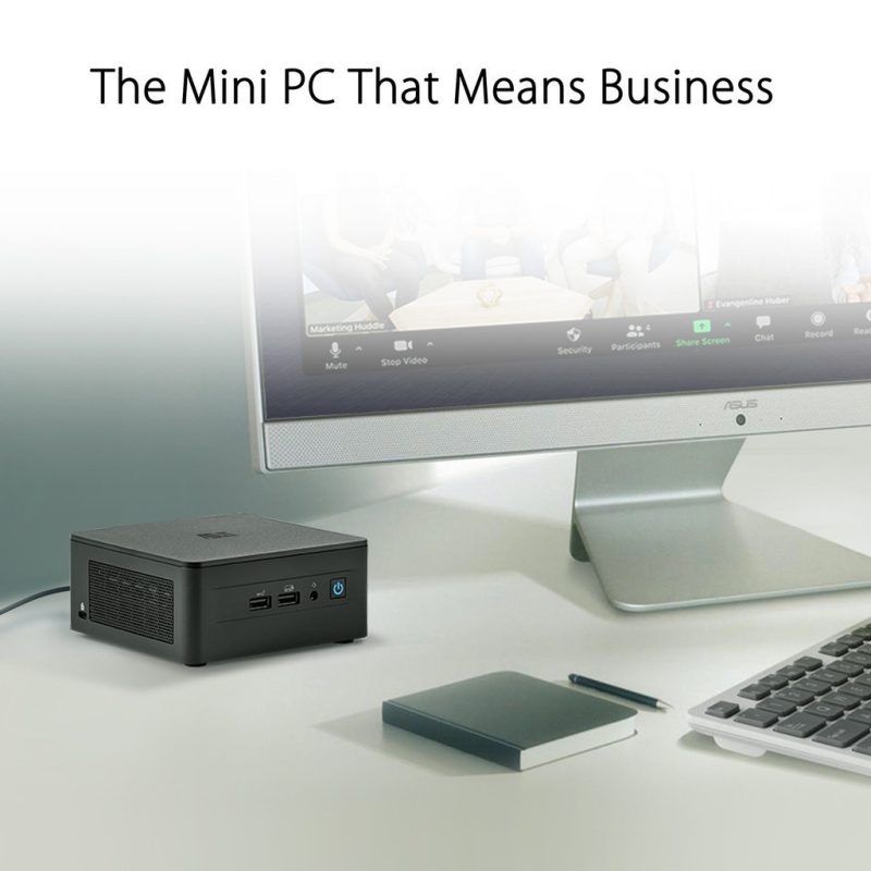 Asus NUC RNUC13ANHi70000 Intel i7-1360P Integrated Graphics Win11Home With Office Tall Case Mini PC