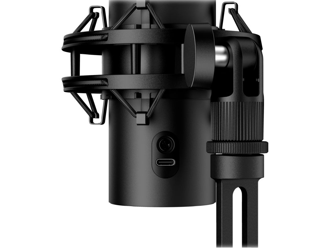 HyperX Quadcast 2 S Multifunctional Knob Shock Mount USB aRGB Gaming Microphone - 9A273AA