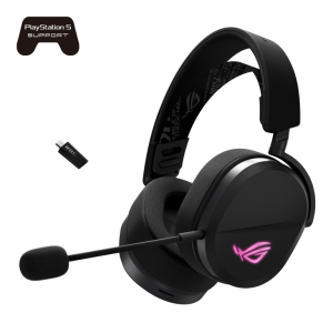 Asus ROG Pelta Tri-Mode RGB SpeedNova Super-Wideband Boom Microphone Fast Charging Gaming Headset