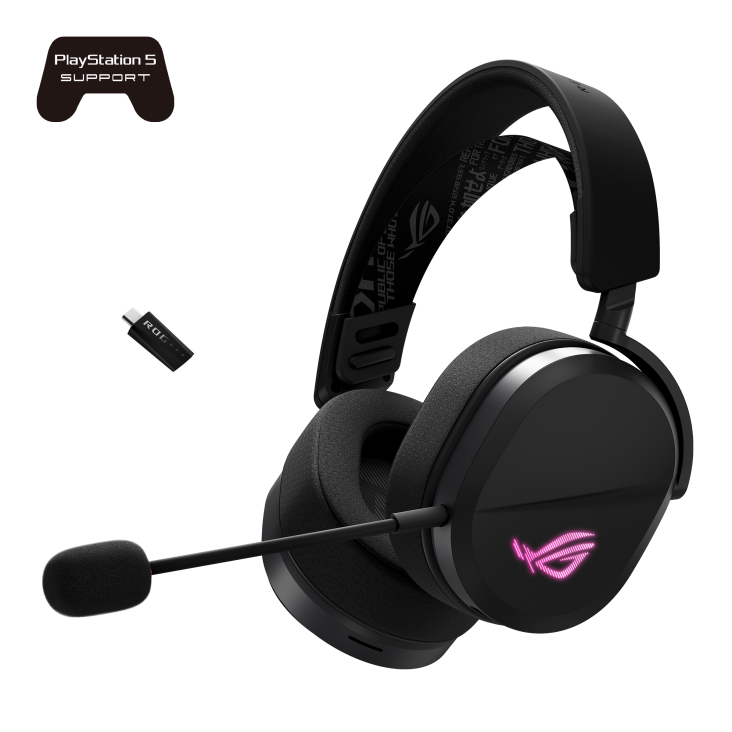 Asus ROG Pelta Tri-Mode RGB SpeedNova Super-Wideband Boom Microphone Fast Charging Gaming Headset
