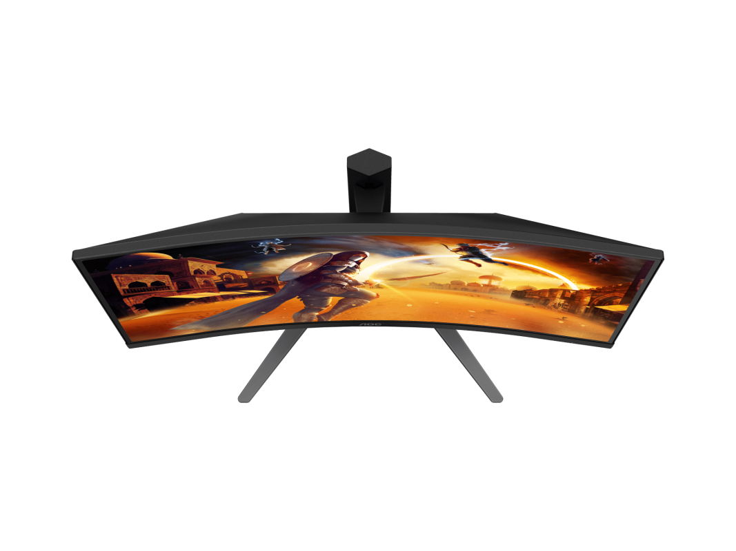 AOC 27" CQ27G4 Fast VA QHD HDR10 Adaptive Sync 180Hz 0.5ms Curved Gaming Monitor