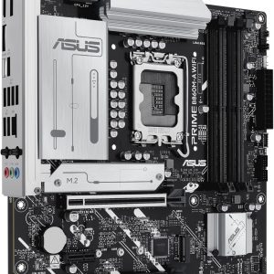 Asus Prime B860M-A-WIFI-CSM 8666+ MT/s DDR5 PCIe 5.0 WiFi 6E Windows 11 Aura Sync Motherboard