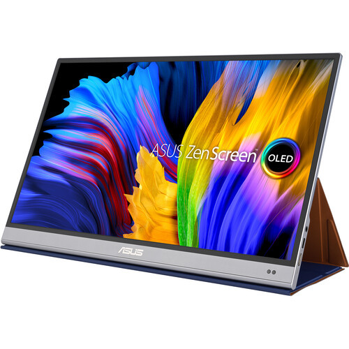 Asus 15.6" Zenscreen MQ16AH OLED FHD HDR10 100Hz 1ms 100% DCI-P3 Delta E<2 USB-C Portable Monitor