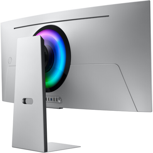 Samsung 34" LS34DG850SEXXS G8 G85SD Odyssey OLED Ultra WQHD HDR10+ Freesync G-Sync 175Hz 0.03ms Ergonomic Curved Smart Gaming Monitor