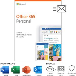 [Digital Version]Microsoft Office 365 Personal Pocket ESD - QQ2-00003