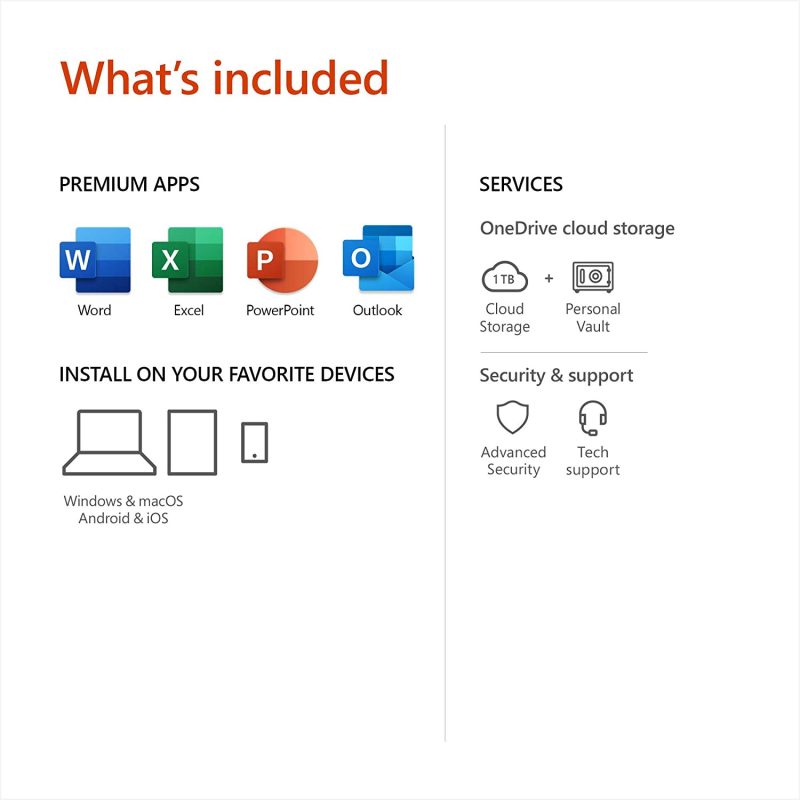 [Digital Version]Microsoft Office 365 Personal Pocket ESD - QQ2-00003