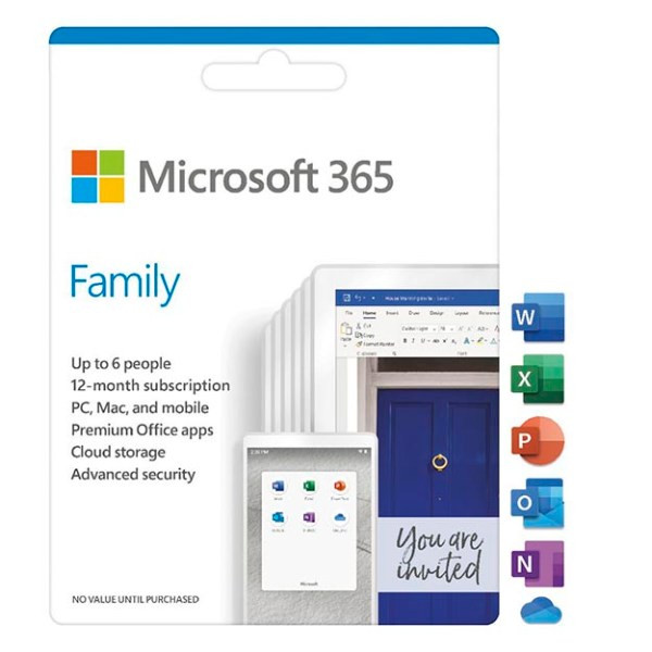 [Digital Version] Microsoft Office 365 Family (ESD) - 6GQ-01403
