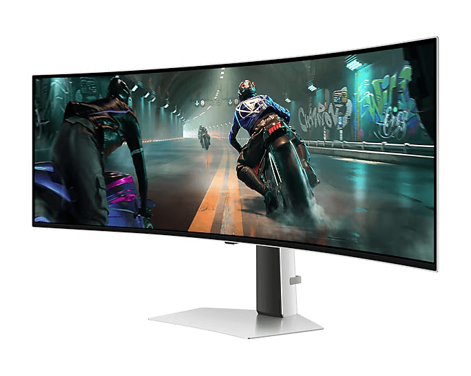 Samsung 49" LS49DG910SEXXS G9 G91SD Odyssey OLED DQHD HDR10+ Freesync Premium Pro 144Hz 0.03ms Ergonomic Curved Gaming Monitior