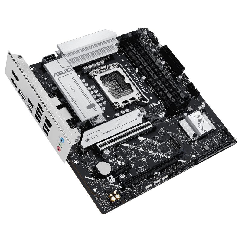 Asus Prime B860M-A-CSM 8666+ MT/s DDR5 PCIe 5.0 Windows 11 Aura Sync Motherboard