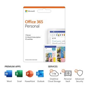 Microsoft Office 365 Personal Pocket ESD - QQ2-00003