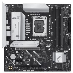 Asus Prime B860M-A-CSM 8666+ MT/s DDR5 PCIe 5.0 Windows 11 Aura Sync Motherboard