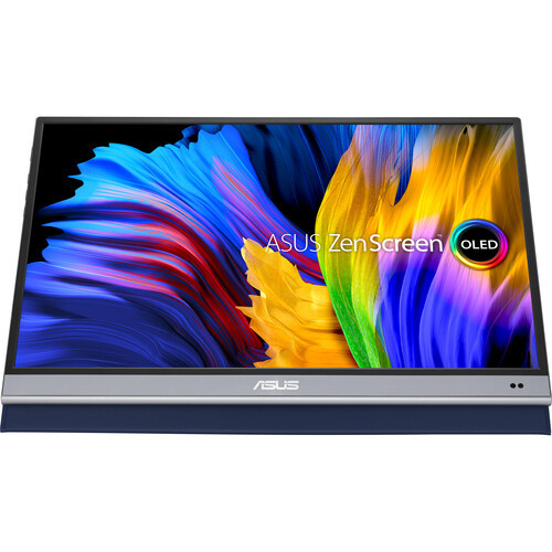 Asus 15.6" Zenscreen MQ16AH OLED FHD HDR10 100Hz 1ms 100% DCI-P3 Delta E<2 USB-C Portable Monitor