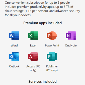 [Digital Version] Microsoft Office 365 Family (ESD) - 6GQ-01403