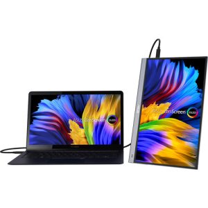 Asus 15.6" Zenscreen MQ16AH OLED FHD HDR10 100Hz 1ms 100% DCI-P3 Delta E<2 USB-C Portable Monitor