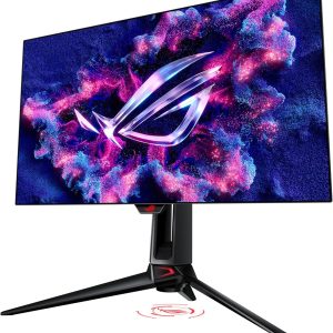Asus 27" ROG Swift OLED PG27AQDP WOLED QHD HDR400 G-Sync Compatible 480Hz 0.03ms OLED Care+ Ai Assistant Gaming Monitor