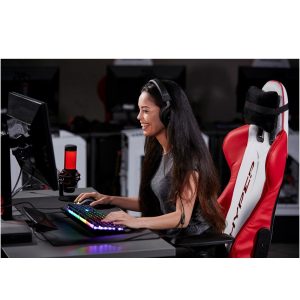 HyperX QuadCast USB Condenser Gaming & Streaming Microphone For PC, PS4, Mac (HX-MICQC-BK)