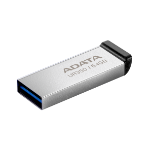 Adata 64GB UR350 USB 3.2 Waterproof Flash Drive -Metal Grey