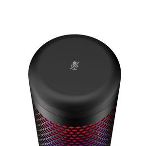 HyperX QuadCast S RGB Lighting USB Condenser Gaming & Streaming Microphone For PC, PS4, Mac (HMIQ1S-XX-RG/G)