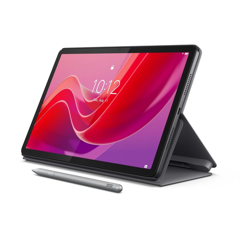 Lenovo Tab M11 Multi Function Band Folio Case - Luna Grey (ZG38C05461)