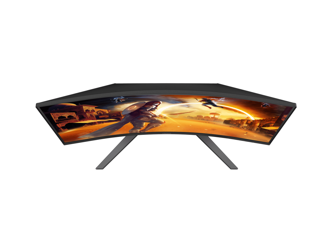 AOC 31.5" CQ32G4E Fast VA QHD HDR10 Adaptive Sync 180Hz 0.5ms Delta E<2 Frameless Curved Gaming Monitor