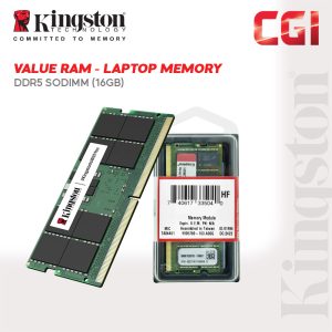 Kingston KVR56S46BS8-16 16GB DDR5-5600 CL46 SODIMM Value RAM