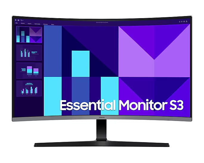Samsung 32" LS32D390GAEXXS VA FHD 100Hz 4ms Curved Essential Monitor