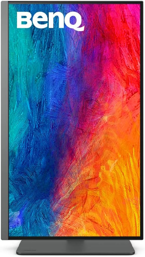 BenQ 27" PD2706U 4K UHD DisplayHDR 400 100% sRGB 100% Rec.709 60Hz 5ms KVM USB-C AQ Color Desginer Monitor