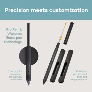 Wacom Intuos Pro Large USB Bluetooth with Wacom Pro Pen 3 - PTK870K0C