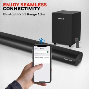 Honeywell Trueno U2000 Soundbar - HC000258/AUD/SB/U2000/BLK