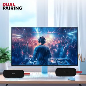 Honeywell Trueno U300 Bluetooth Speaker (Black) - HC000118/AUD/BTS/U300/BLK