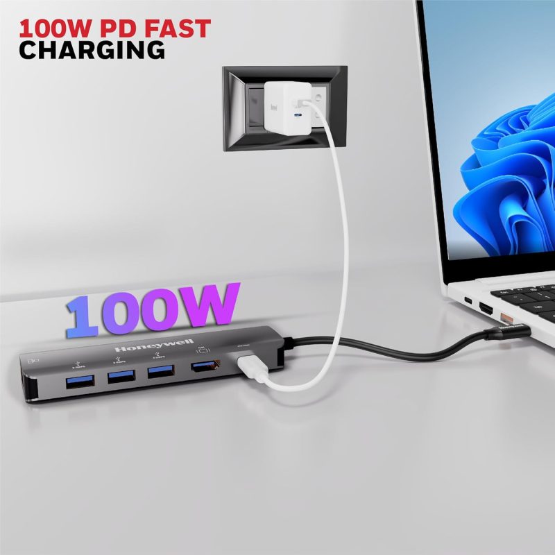 Honeywell Type-C Docking Station - 6 in 1 - HC000024/LAP/CDK