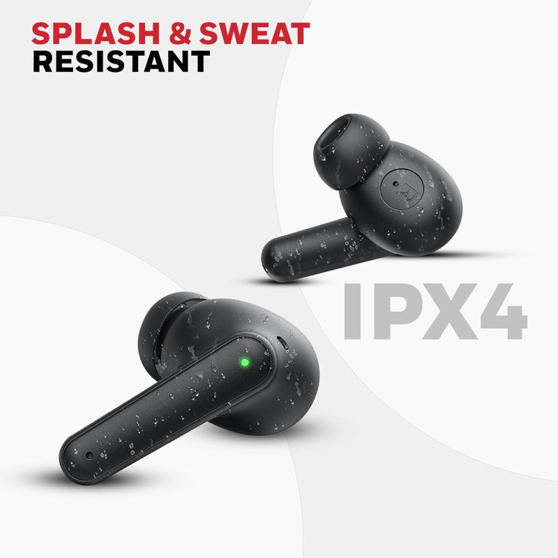 Honeywell Moxie V1400 Truly Wireless Earbuds (Black) - HC000323/AUD/TWS/BLK