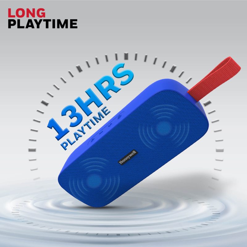 Honeywell Trueno U300 Bluetooth Speaker (Blue) - HC000119/AUD/BTS/U300/BLU