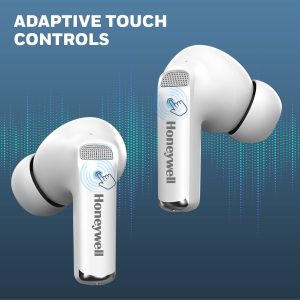 Honeywell Trueno U5100 Truly Wireless ANC Earbuds (White) - HC000315/AUD/TWS/ANC/WHT