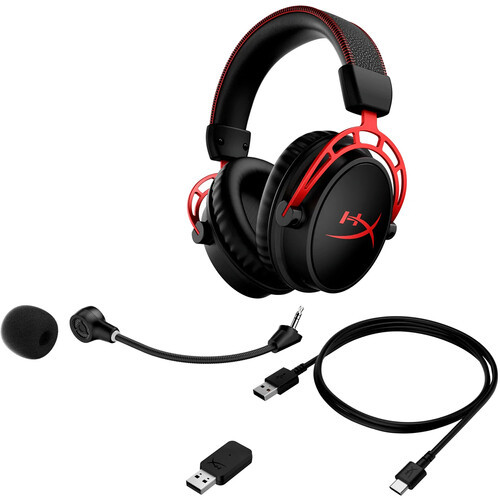HyperX Cloud Alpha Wireless DTS : X Spatial Audio Gaming Headset - 4P5D4AA