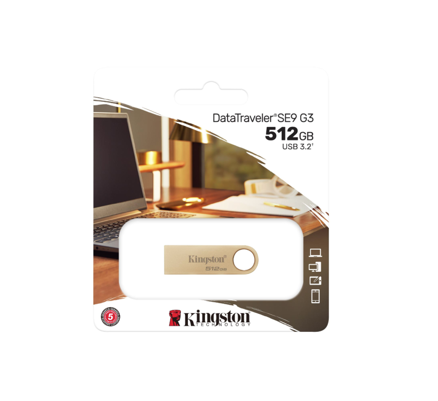 Kingston 512GB DataTraveler SE9 G3 USB Flash Drive - DTSE9G3/512GB