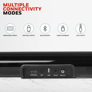 Honeywell Trueno U2000 Soundbar - HC000258/AUD/SB/U2000/BLK