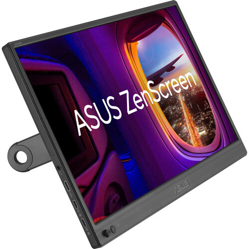 Asus 15.6" Zenscreen MB169CK IPS FHD 60Hz 5ms 360? Kickstand Dual USB-C Ultraslim Portable Monitor
