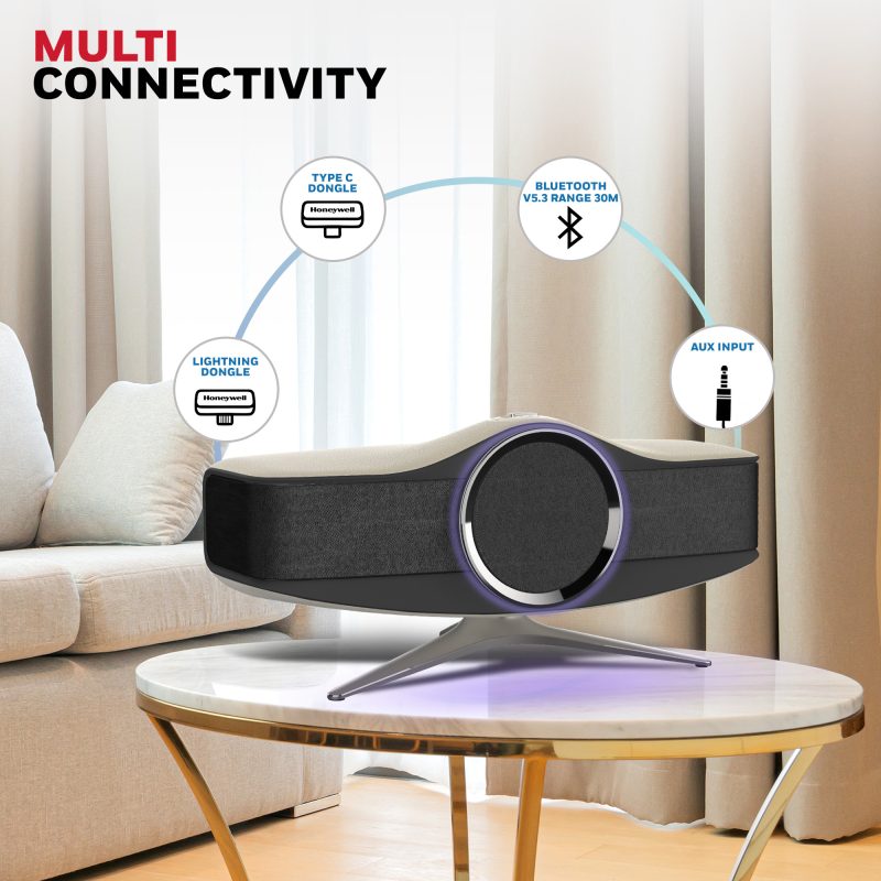 Honeywell Aviator Hi-Fi Speaker (Dark Grey) - HC000502/AUD/AVT/DGRY