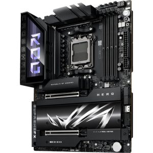 Asus ROG Crosshair X870E Hero AM5 Socket PCIe 5.0 DDR5 WiFi 7 Polymo Lighting II USB 4 Motherboard BUNDLE AMD R7-9800X3D Set