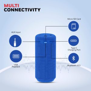 Honeywell Suono P300 Bluetooth Speaker (Blue) - HC000116/AUD/BTS/P300/BLU