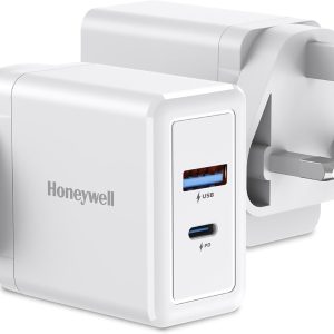 Honeywell Zest Charger PD 30W Ultra-Fast Charger Wall Charger (White) - HC000039/CHG/PD/WHT/30W/UK