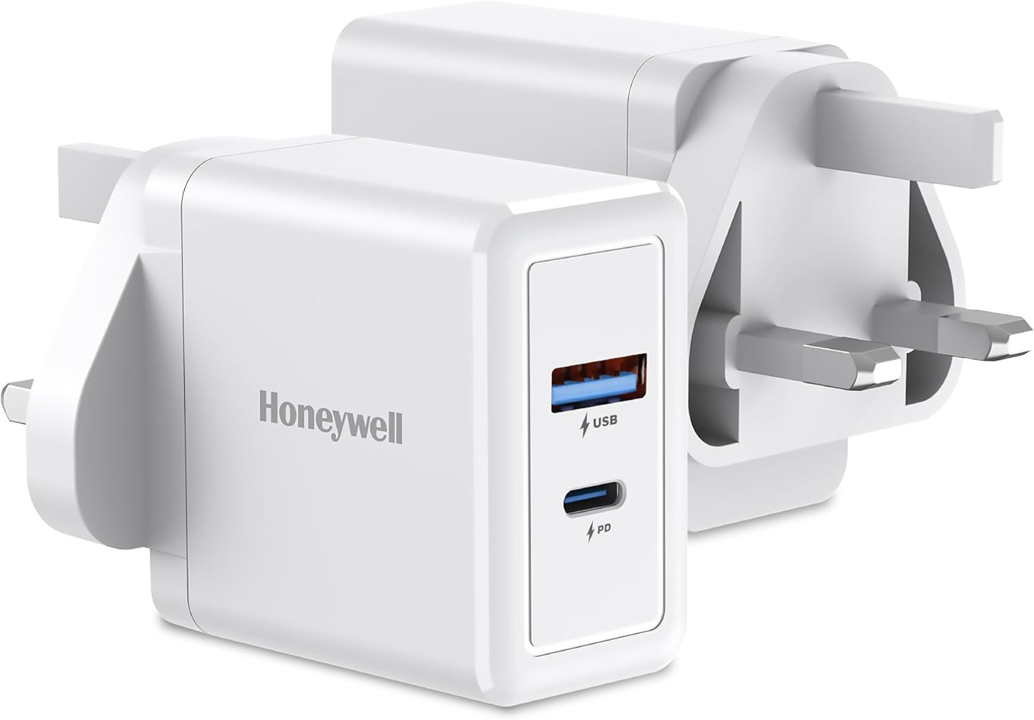 Honeywell Zest Charger PD 30W Ultra-Fast Charger Wall Charger (White) - HC000039/CHG/PD/WHT/30W/UK