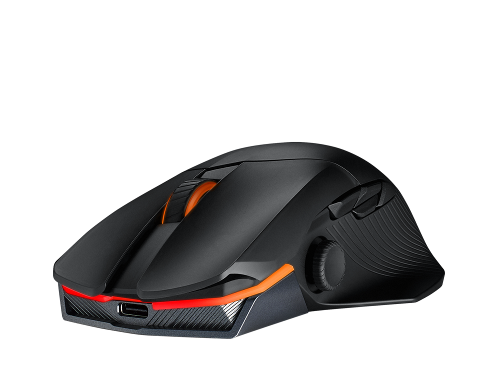 Asus ROG P708 Chakram X Origin Aimpoint 36,000 DPi Tri-Mode Wireless RGB Gaming Mouse