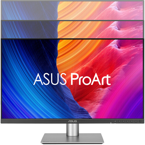 Asus 27" Proart PA27CJV IPS 5K HDR10 60Hz 5ms 99% DCI-P3 LuxPixel? AGLR Light Sync Color Accuracy ?E<2 USB-C Ergonomic Professional Monitor