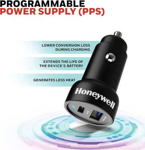 Honeywell Micro CLA 65W PD Smart Charger - HC000054/CHG/CLA/BLK/PD/65W