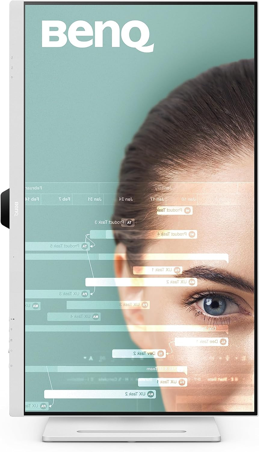 BenQ 32'' GW3290QT IPS 2K QHD 75Hz 5ms 99% sRGB USB-C MST Build-In-Speakers Noise Filter Mic Ergonomic Eye-Care Monitor